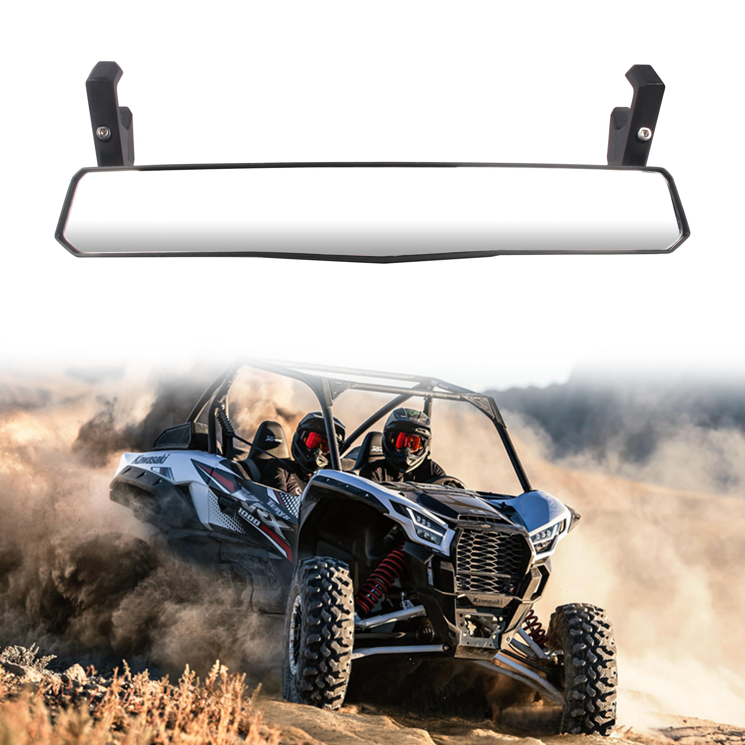 Amazon.com: CUSAUTV Rear View Mirror for Teryx KRX 1000, Wide